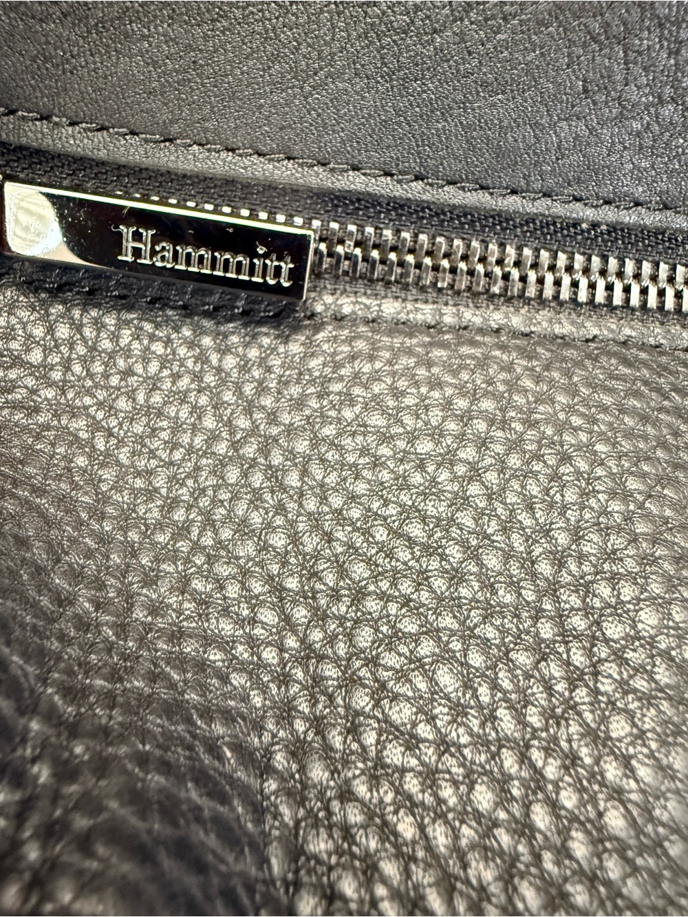 Hammitt Black Leather Tote with Red Interior - Picture 9 of 9